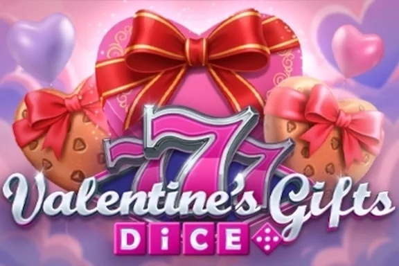 Capa do slot 777 Valentine's Gifts Dice